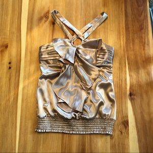 Beautiful Gold padded top!